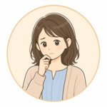 悩むママ