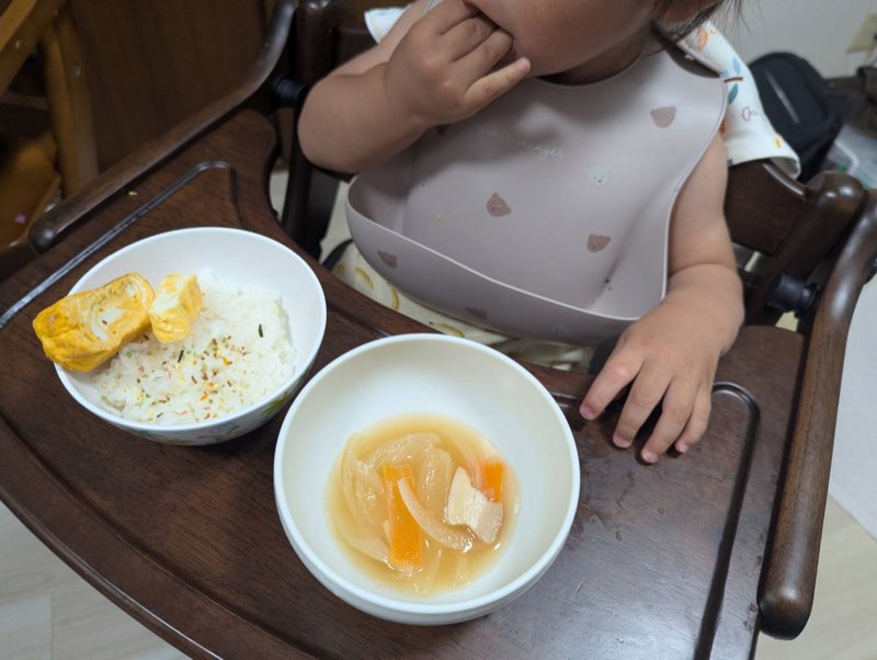 和食の場合の朝食例